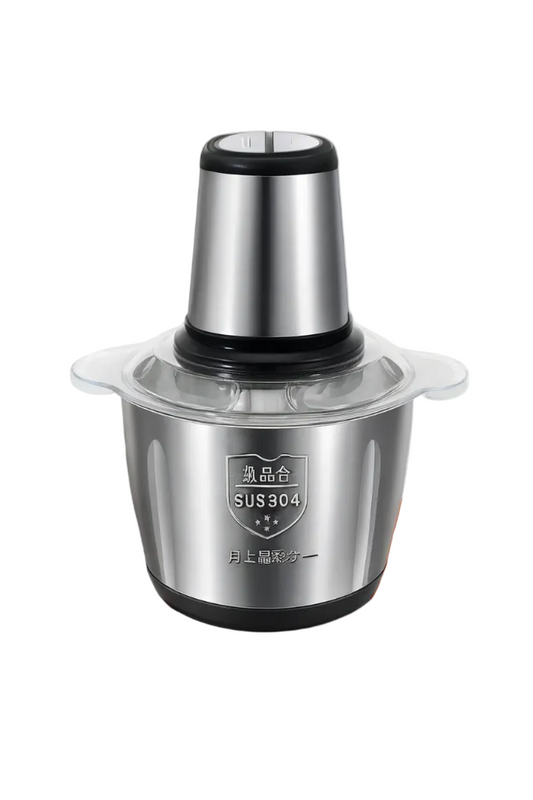 3L Electric Food Chopper Stainless Steel Double Blade Kitchen Grinder