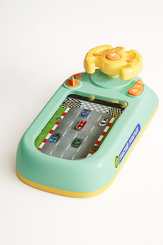 Car Adventure Track Set Interactive Toy with Mini Cars and Fun Obstacles