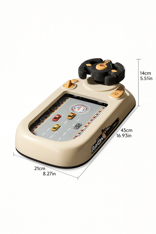 Car Adventure Track Set Interactive Toy with Mini Cars and Fun Obstacles