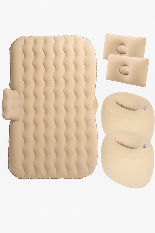 Car Air Bed Inflatable Mattress with Pump Portable Travel Sleeping Bed