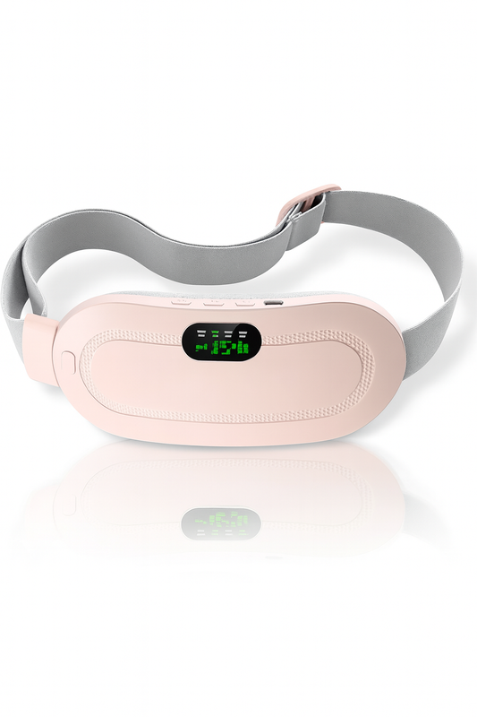 Electric Period Pain Relief Belt Heating Pad Massager for Women Comfort